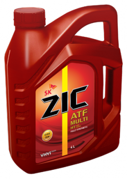 Трансмиссионное масло ZIC ATF MULTI HT 4 литра