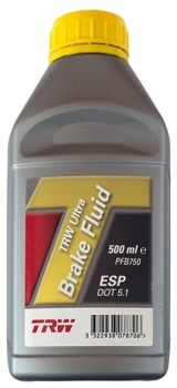 Тормозная жидкость TRW PFB750 DOT-5.1 ESP 0.5 л