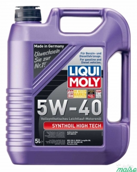 Моторное масло LIQUI MOLY Synthoil High Tech 5W-40 5 л