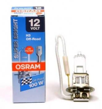 Лампа автомобильная галогенная OSRAM H3 12V 100W 