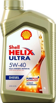 Моторное масло SHELL Helix Ultra Diesel 5W-40 1 л