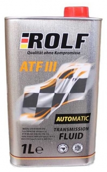 Трансмиссионное масло ROLF ATF III 4 литрa