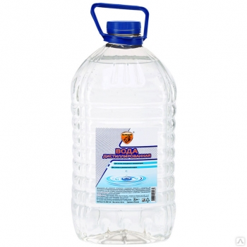 Вода дистиллированная ELTRANS 5 литров