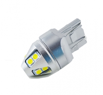 Лампа светодиодная W21/5W, 12V, белый 