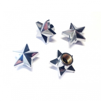 Ниппельные колпачки сувенирные звезды к-кт 4 шт.