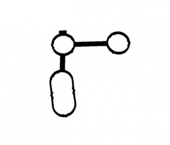 Прокладка крепления масляного радиатора 