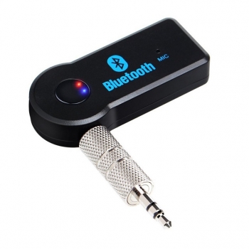 Беспроводной автомобильный приемник AUX Bluetooth Receiver + микрофон  