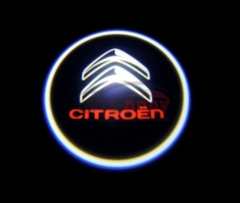 Проектор логотипа  в двери CITROEN, 2 штуки 