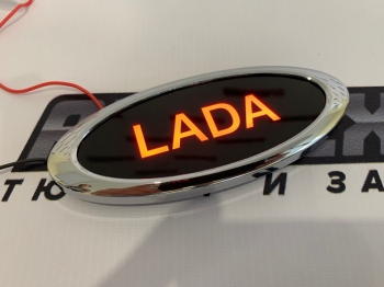 Логотип LADA с подсветкой к-т 2 штуки